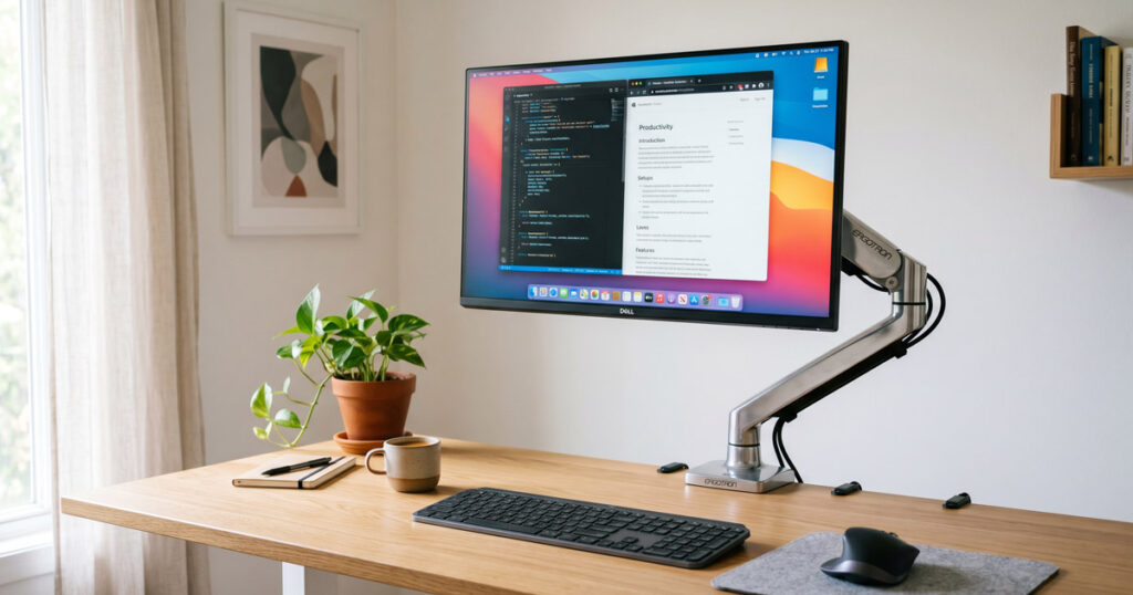 Mejor brazo para monitor ergotron LX en home office 2026
