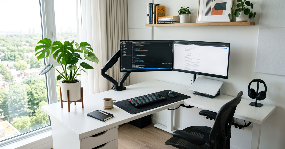 mejor escritorio en L para home office 2026