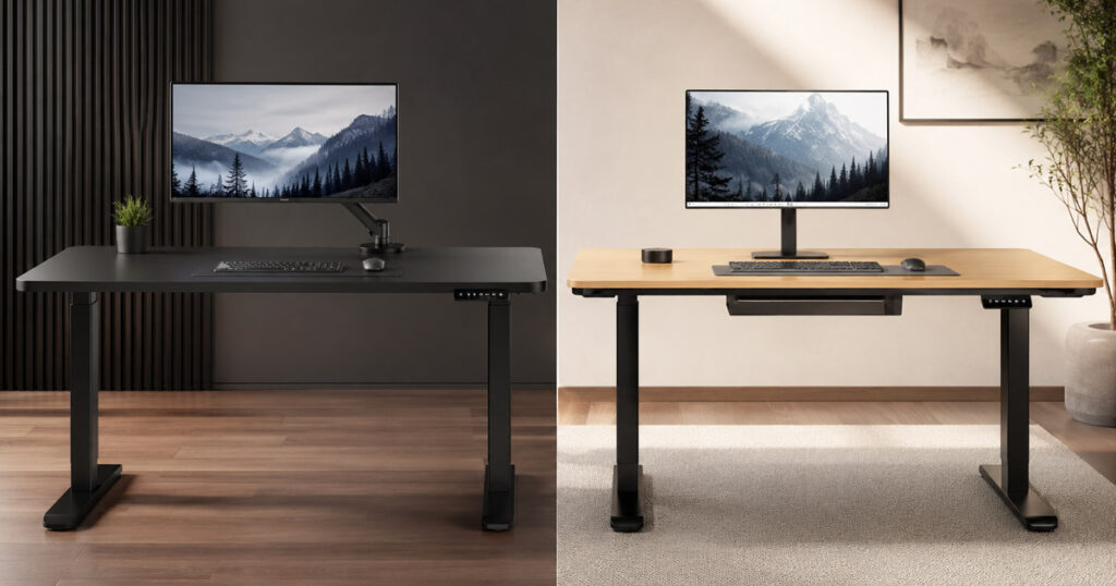 Comparativa FlexiSpot E7 vs Uplift V2 escritorio de pie