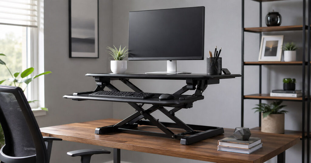 standing desk converter