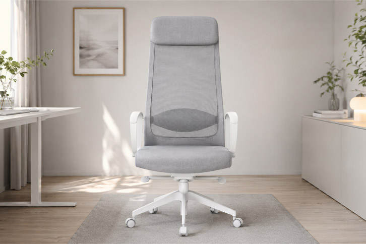 Respaldo de malla transpirable de la silla IKEA Markus