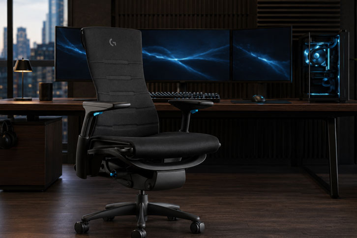 Herman Miller x Logitech G Embody edición gaming para setup de oficina