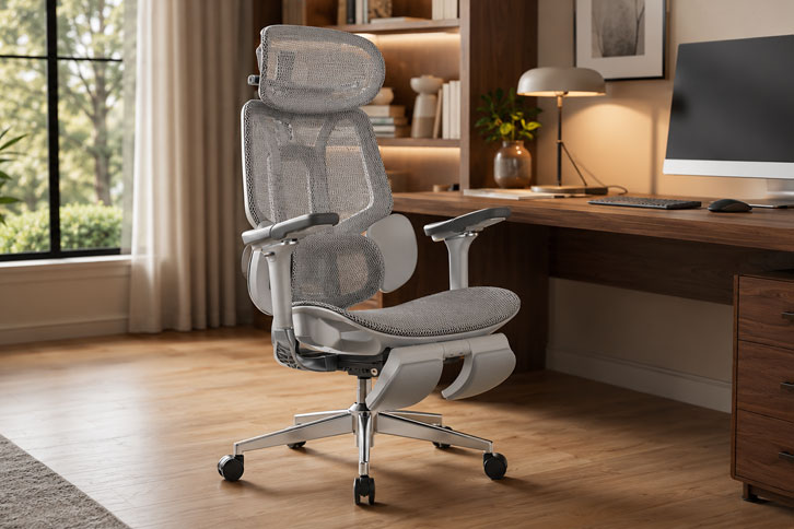 Hbada E3 Pro - La Mejor Para Siestas Cortas - silla con footrest