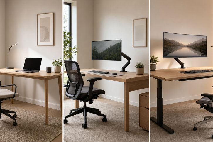 home office minimalista por presupuesto