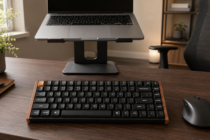 Keychron K3 Max - Mejor Sensación Mecánica - teclado para usar con laptop