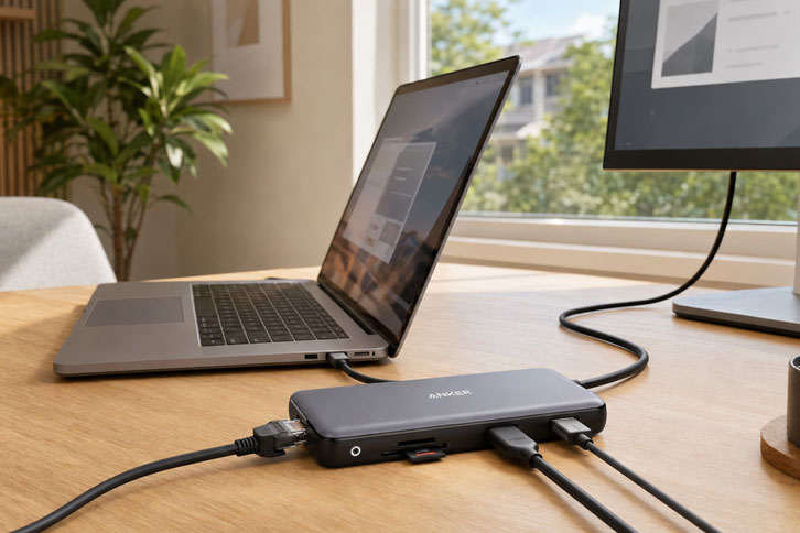 Anker 555 USB-C Hub (8-en-1) - Mejor General