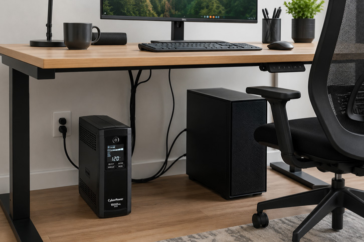 CyberPower CP1500AVRLCD - Mejor Relación Precio-Funciones - mejor no break para pc