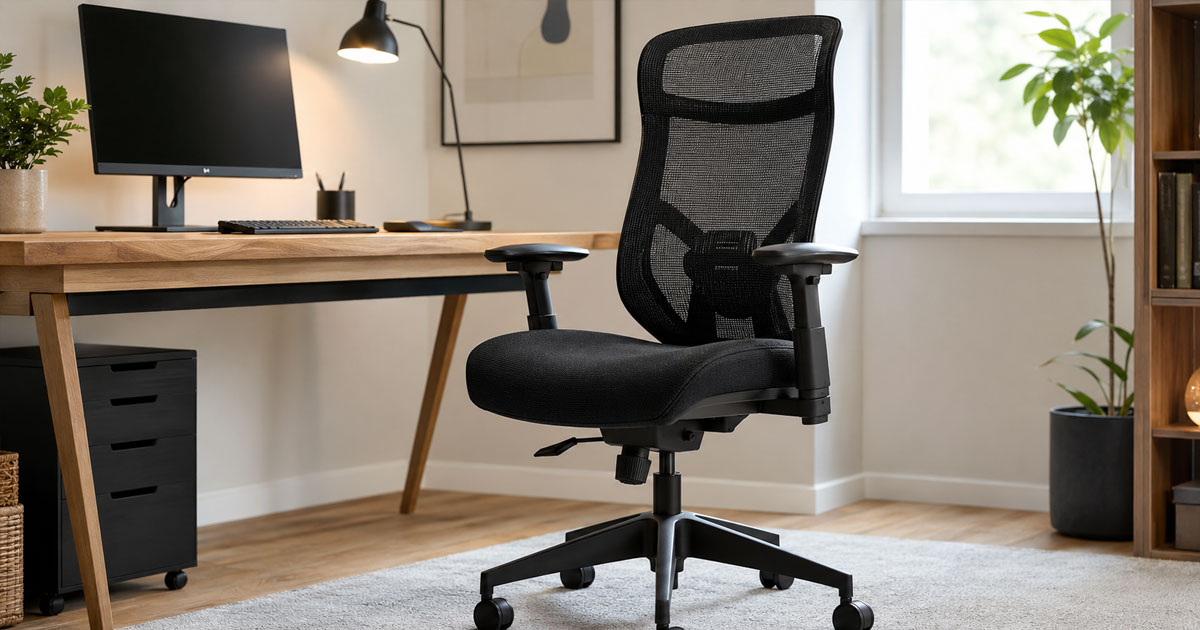 Silla ergonómica de oficina en rango de $200 a $350 para home office