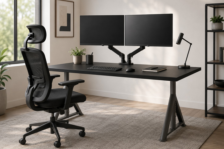 IKEA IDÅSEN (63") - El Más Estable para Brazos de Monitor