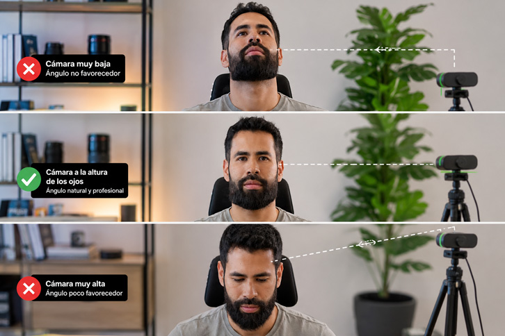 cómo crear fondo profesional videollamadas