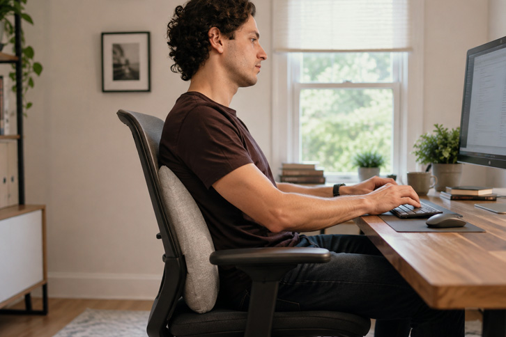 Cushion Lab Ergonomic Lumbar - Mejor para Dolor Crónico - cojín lumbar oficina