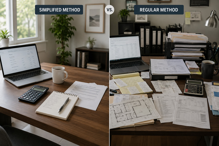 home office deducción impuestos - deducir oficina en casa