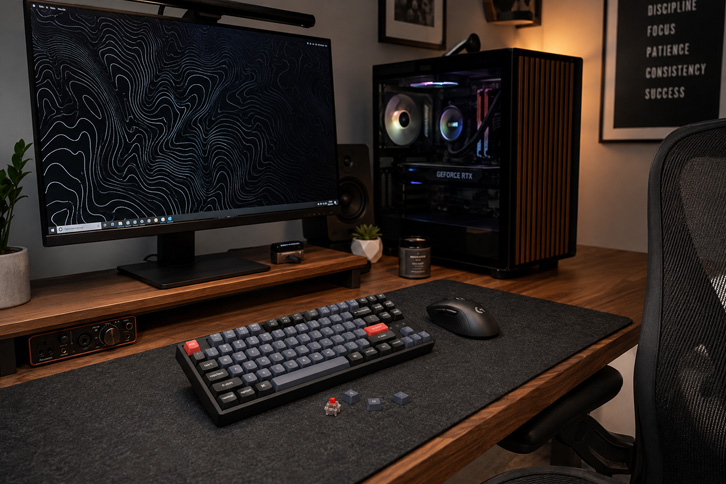 Teclado: Keychron K8 Pro