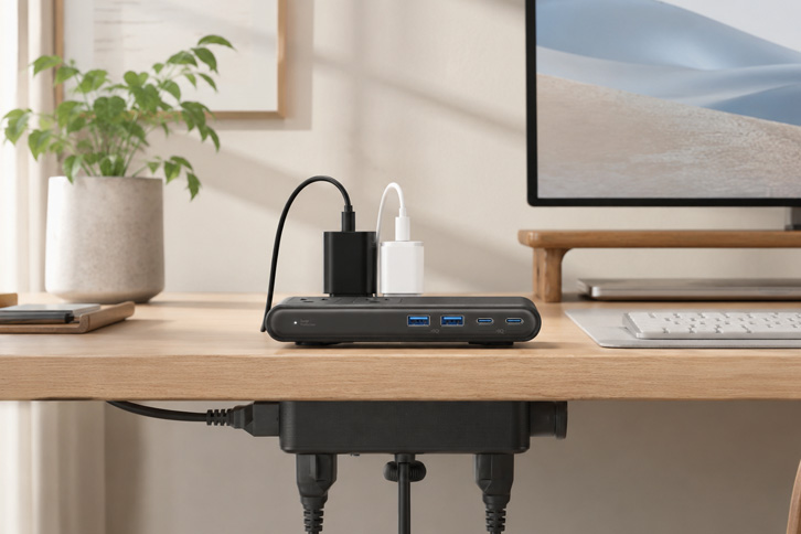Anker Nano Power Strip (Desk Clamp) - Mejor General - Mejores Regletas para Escritorio