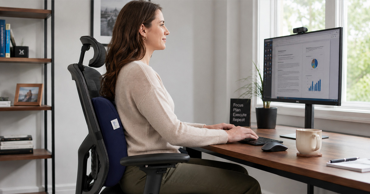 mejor soporte lumbar para silla de oficina 2026