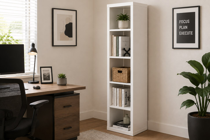 IKEA KALLAX 4 Cubos - Mejor para Almacenamiento Cerrado - Estanterías para tu Oficina