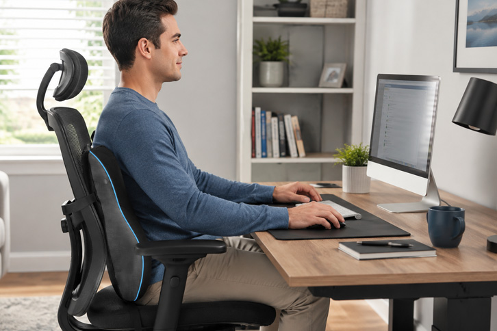 ComfiLife Premium Lumbar Support - Mejor General -soporte lumbar silla oficina