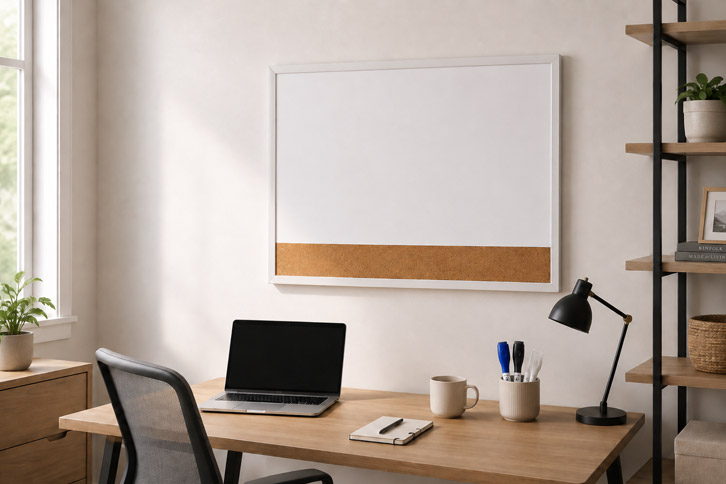 Las 5 Mejores Pizarras para tu Home Office en 2026 - U Brands pizarra magnética dry-erase para oficina en casa